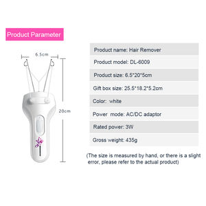 Recortadora de Vello Facial DALING para Mujer, Depiladora Eléctrica Corporal y Facial, Depiladora Profesional para Rostro <span class=keywords><strong>con</strong></span> <span class=keywords><strong>Hilo</strong></span> de Algodón - Product Image 6