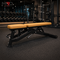 Banc de musculation pliable multi-positions réglable, inclinable et déclinable, capacité 75 kg, usage commercial, renforcement musculaire