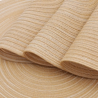 Napperons de table de cuisine Inyahome écologiques, style américain, résistants à la chaleur, en PVC plastique, imperméables, antidérapants et lavables