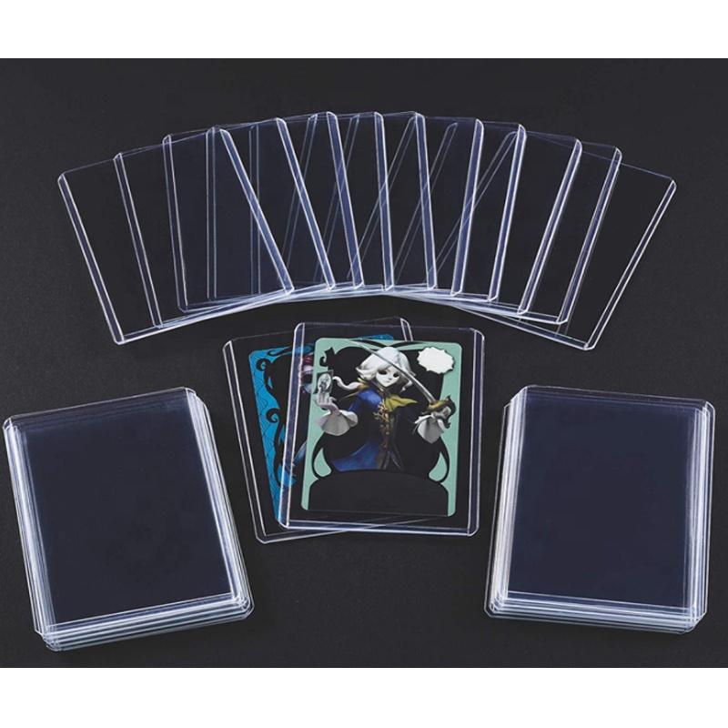 protective sleeves for credit cards with chips 14pcs Rfid Blocking Card Sleeves, EEEkit Identity Theft Preventive Sleeves, Card Protector Men Women, Adult Unisex, Size: 3.5 x 2.3, Black RFID shields are a superb debit card protector RFID Shield Sleeves - 4