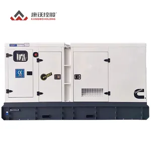 Set Generator Diesel 50hz/60hz, rangka terbuka senyap untuk peralatan industri