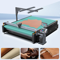 Máquina de Corte Oscilante Automática AOL para Cuero Artificial PU, Cuero Genuino y Natural, para Corte de Materiales de Calzado