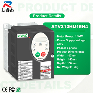 ไดรฟ์ปรับความถี่ ATV212HU15N4 ของแท้ใหม่เอี่ยม 1.5kW 2HP 380-480V ตัวแปลงความถี่ HVAC สำหรับปั๊ม พัดลม และเครื่องเป่าลม - Product Image 2