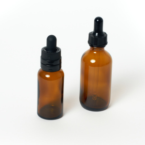 Cannacoast Essential Oil <b>Dropper</b> <b>Bottle</b> Clear Glass Serum Container Thick Glass Cylinder for Flower Herb Oil Packing - Product Image 5