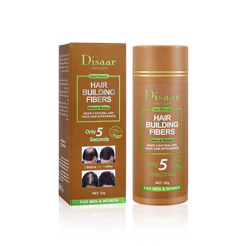 Disaar Organic Brown Hair Fiber Powder