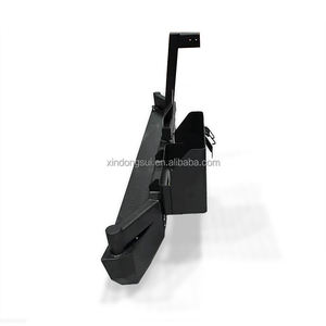 Parachoques Trasero de Metal Reforzado con Acero Negro 4x4 con Soporte para Bidón de Aceite y Soporte para Llanta de Repuesto para Dodge Ram <span class=keywords><strong>Jeep</strong></span> Gladiator - Product Image 5