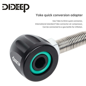 ท่อเติมลมถังดำน้ำยี่ห้อ Yoke, ท่อชาร์จแรงดันสูงแบบเชื่อมต่อเร็วขนาด 8 มม. สำหรับถังอากาศดำน้ำ - Product Image 6