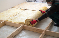 INSULWOOL Rouleau de laine de verre isolante thermique de style moderne, léger et ignifuge, pour murs/tuyaux