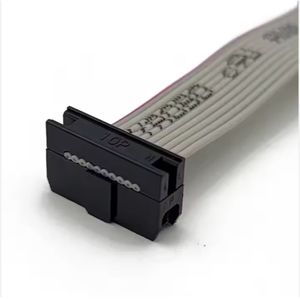 Kabel Idc pita datar kustom 2 3 4 5 6 7 8 9 10 12 13 14 15 16 18 20 24 30 40 Pin dengan anti-penuaan dan tahan aus - Product Image 3