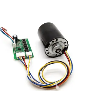 Geräuscharm 24mm 36m 42mm 12V 24V 36V Gleichstrom mit hohem Drehmoment Bürstenloser Gleichstrom motor