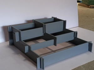 Jardinera Grande para Exteriores XWP018, Maceta Natural y Bonita para Patio Trasero, Caja para Cultivar Verduras y Hierbas en el Patio - Product Image 4