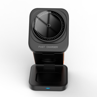 Chargeur sans fil magnétique pliable 3-en-1 15W avec support multi-articulations pour téléphone, montre et écouteurs – Conception compacte et portable pour les voyages