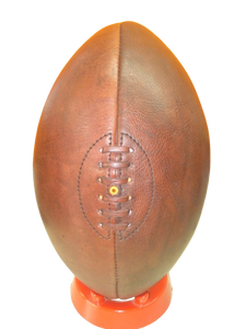 Ballon de rugby professionnel taille 5 cuir véritable durable tous temps avec une forte adhérence conception de performance améliorée - Product Image 3