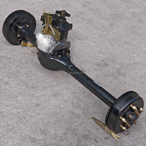 Nuevo Eje Trasero Coaxial de 2 Velocidades Totalmente Flotante de Alta Durabilidad con Freno Mecánico para Triciclo Eléctrico de Carga - Product Image 4