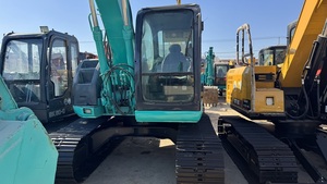 Excavadora de cadenas usada Kobelco SK135SR de 13 toneladas de buena calidad, estilo nuevo. - Product Image 3