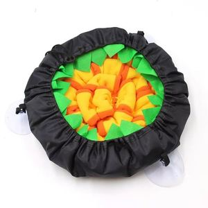Tapis de Sniffing Interactif pour Chiens : Jouet Anti-Stress, Distributeur Lent de Friandises, Durable, Écologique, Gris – Encourage la Chasse Naturelle - Product Image 3