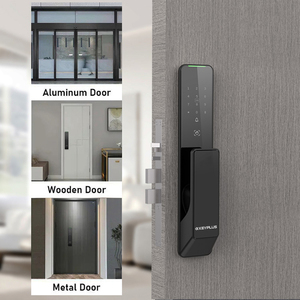 Serrure de porte intelligente, Rechargeable par Usb, sans clé, à empreintes digitales, étanche et antivol, verrou de sécurité - Product Image 5