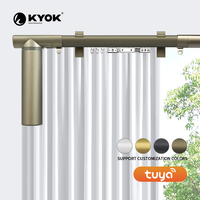 KYOK Vente en gros : Rails et poteaux pour rideaux électriques intelligents Tuya WiFi