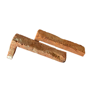 Vieux coins de briques <span class=keywords><strong>d</strong></span>'argile rouge vieilles briques utilisées pour le bardage de construction - Product Image 3