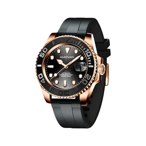 Custom Logo Fashion Waterproof Wrist Bands Luxury Mans Cool Watch OEM Mens Watch