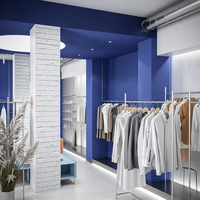 Meubles de vente au détail modernes stand stand stand stand Ladies Fashion Shop Showcase set