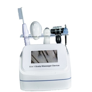 Cross-border Scalp Therapy Device Medication Applicator Hair Follicle Detection Electrotherapy Atomizing Massage Comb 5-in-1 - Product Image 3