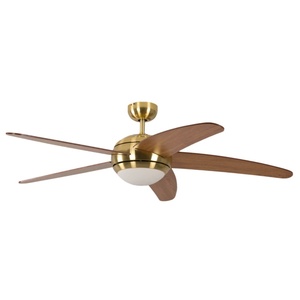 52 inch high-quality modern LED <b>ceiling</b> fan with plywood blades and <b>remote</b> <b>control</b> <b>light</b>, suitable for living rooms - Product Image 1
