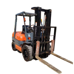 Carretillas elevadoras diésel Toyota usadas 3T 3,5 m/4,5 m/5M/6m maquinaria de movimiento de tierras máquina de transporte de construcción terreno - Product Image 1