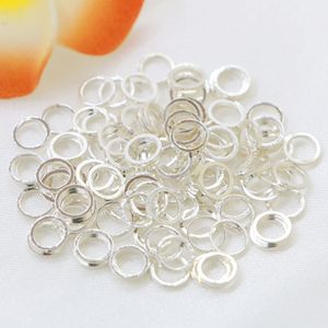 Anneaux en cuivre à boucle fermée de 10 mm, plaqués or, perles dispersées pour la fabrication de bijoux DIY - Product Image 2