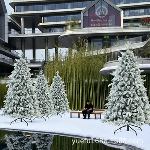 Vendita all'Ingrosso di Fabbrica. JIAXUN Albero di Natale in Abete di Alta Qualità con Luci LED Autoaccendenti, Set per Uso Domestico Interno, Grande e Luminoso - Product Image 5