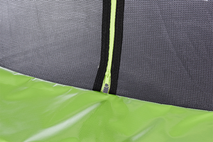 <span class=keywords><strong>Trampoline</strong></span> Zoshine Pumpkin avec <span class=keywords><strong>filet</strong></span> de protection interne, bungee de saut, sac à chaussures sous le <span class=keywords><strong>filet</strong></span>, panier de basket extérieur pour enfants et adultes, vert - Product Image 3