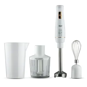 RAF New Product Multifunctional 4 in 1 Electric Blender Handheld Immersion 800w Hand Mixer for Kitchen Stainless Steel
