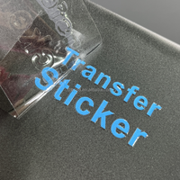 Autocollants de transfert métalliques personnalisés, imperméables, adhésifs permanents, autocollants de transfert de logo personnalisés pour la marque