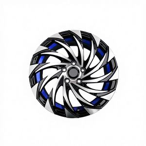 Rines de Aleación Fundida de 15 Pulgadas Personalizados de Fábrica para Automóviles de Pasajeros con PCD de 100 mm, ET de 20 mm, Nuevos con Pernos Incluidos - Product Image 4