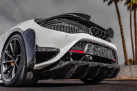 Body Kit Serat Karbon Baru Bumper Belakang (Dengan Lubang Sensor Park Assist) Spoiler Belakang untuk 720S Upgrade 765LT