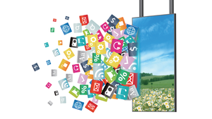 Pantalla <span class=keywords><strong>de</strong></span> escaparate <span class=keywords><strong>de</strong></span> alto brillo con gestión en <span class=keywords><strong>la</strong></span> nube, brillo automático inteligente y conectividad completa para publicidad en escaparates, a buen precio. - Product Image 3