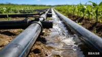 Tuyau d'irrigation en PEHD grand diamètre DN16-DN1600, anti-UV, haute pression, flexible, pour l'approvisionnement en eau des fermes agricoles