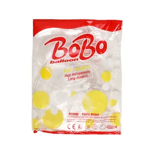 Ready to Ship Hot Selling Cheap Price Clear Balloon 10/12/18/24/36 inch round Bubble Transparent Bobo Balloon For Party supplies