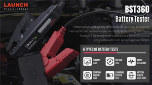 Probador de batería <span class=keywords><strong>Launch</strong></span> <span class=keywords><strong>X431</strong></span> BST360 utilizado para el <span class=keywords><strong>PRO</strong></span> <span class=keywords><strong>GT</strong></span>, El <span class=keywords><strong>PRO</strong></span> V4.0, El <span class=keywords><strong>PRO</strong></span> V4.0, El <span class=keywords><strong>PRO</strong></span> V4.0, El PRO3 V4.0, El PRO5, El PAD V/El PAD VII, El PAD V y el PAD VII, 2, 2, 3, 3, 3, 3, 3, 4, 4, 4, 4, 4, 4 - Product Image 2
