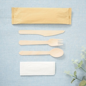 Sản xuất tại Trung Quốc, chất lượng cao bằng gỗ Cutter Set thích hợp cho cắm trại Knife Set, dao dĩa thìa - Product Image 5