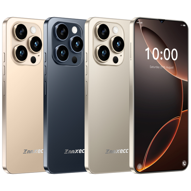 ZNNXECC 16Pro Max Google Certified Low Cost Phone Eight Core Processor Global Edition Source Wholesale