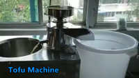 Machine automatique de production de tofu au lait de soja Machine de fabrication de tofu Machine de traitement de tofu