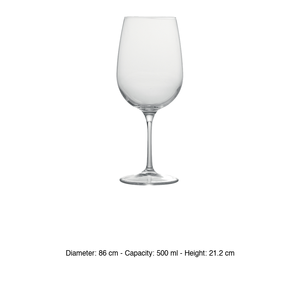 Vaso Bormioli Rocco de Cristal Transparente, 50 cl, Altura 21.2 cm, Diámetro 8.6 cm - Product Image 3