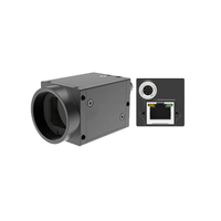 IMX264 Sensor 5MP 24fps 2/3 "GigE 2448*2048 warna Mono Shutter Global kamera industri CMOS