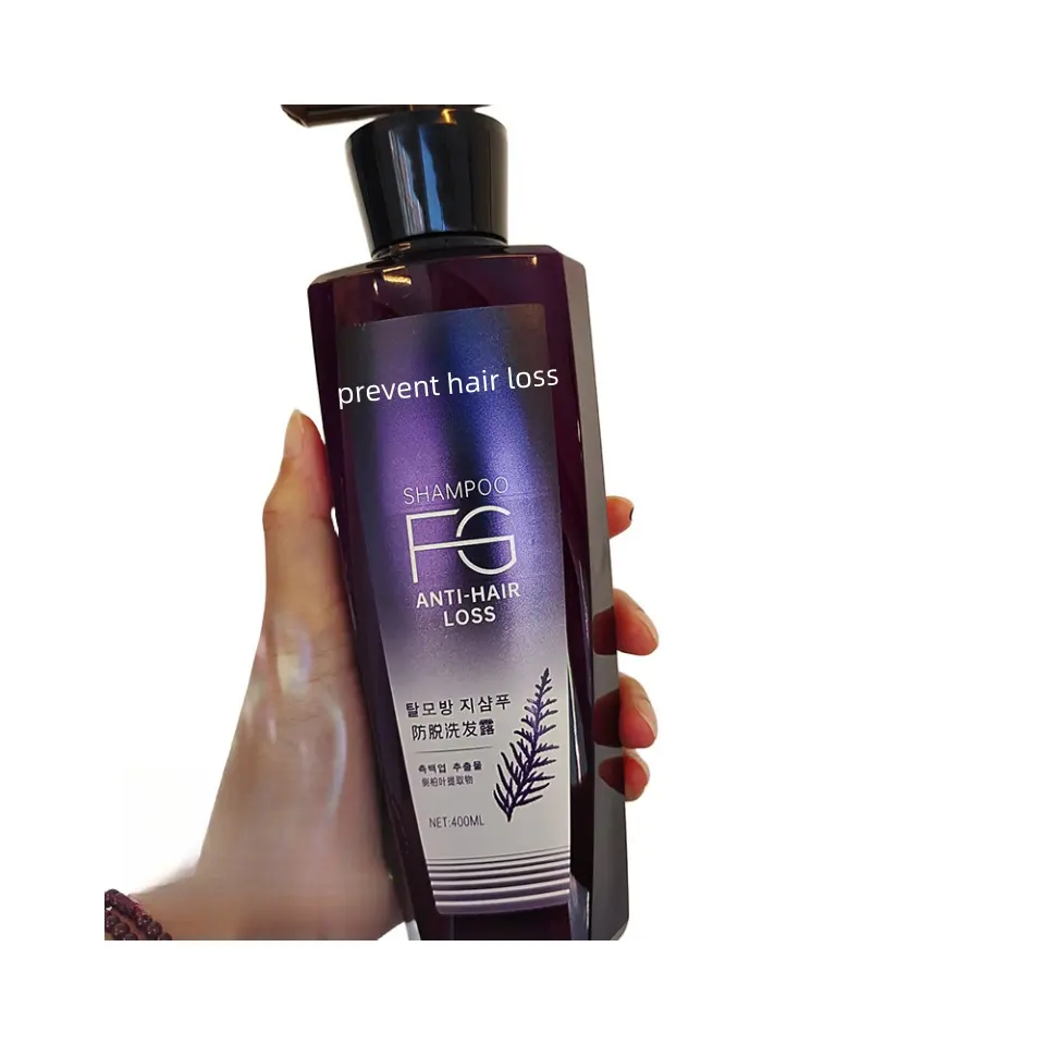 Kruidenbehandeling Haaruitval Preventie Private Label Anti-Haaruitval Anti-Verlies Haargroei Gember Shampoo