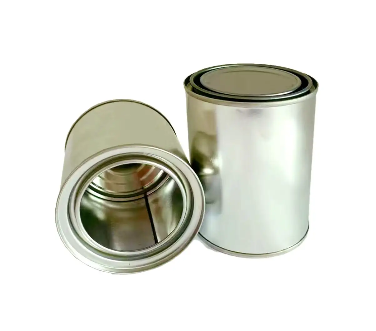 500ml/0.5L empty round oil paint bucket tin can