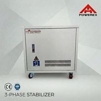 Stabilisateur de tension intelligent triphasé haute précision en cuivre pour courant alternatif 220V 15kVA pour atelier
