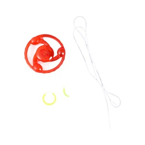 Trompo de plástico con cordón luminoso, juguete con luz para niños de 4 a 7 años, regalo unisex - Product Image 4
