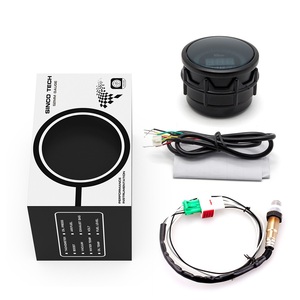 Instrument de modification automobile, écran numérique LED à lumière bleue, affichage LCD, compteur de rapport air-carburant, capteur d'oxygène, compte-tours - Product Image 3