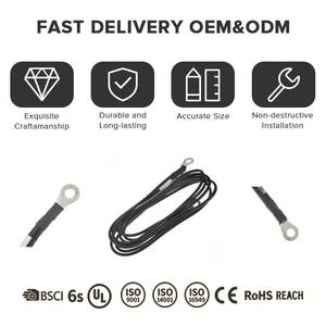 고품질 OEM 구리 배선 하네스 통신 케이블 어셈블리 유압 시스템 액추에이터 스로틀 컴퓨터 오토바이용 - Product Image 4